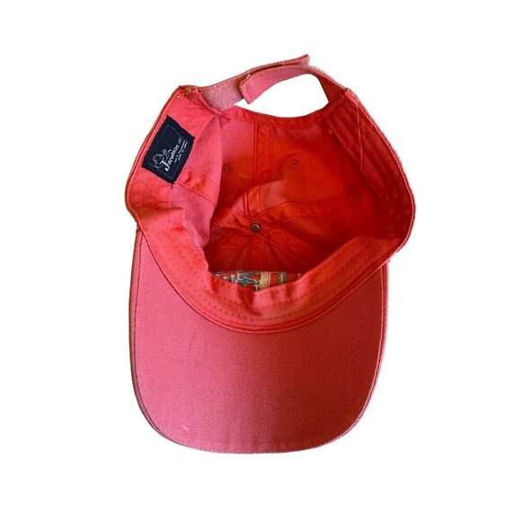 Pink Fort Myers Beach Embroidered Palm Tree Hat Cap Adjsutable - Picture 4 of 6